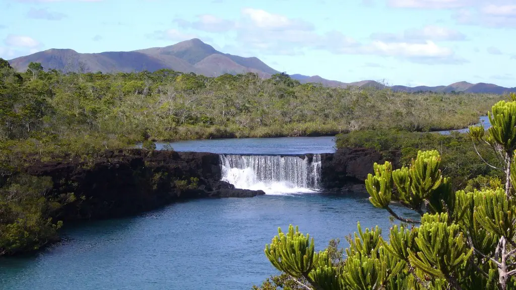 Which main county does the amazon river flow through?