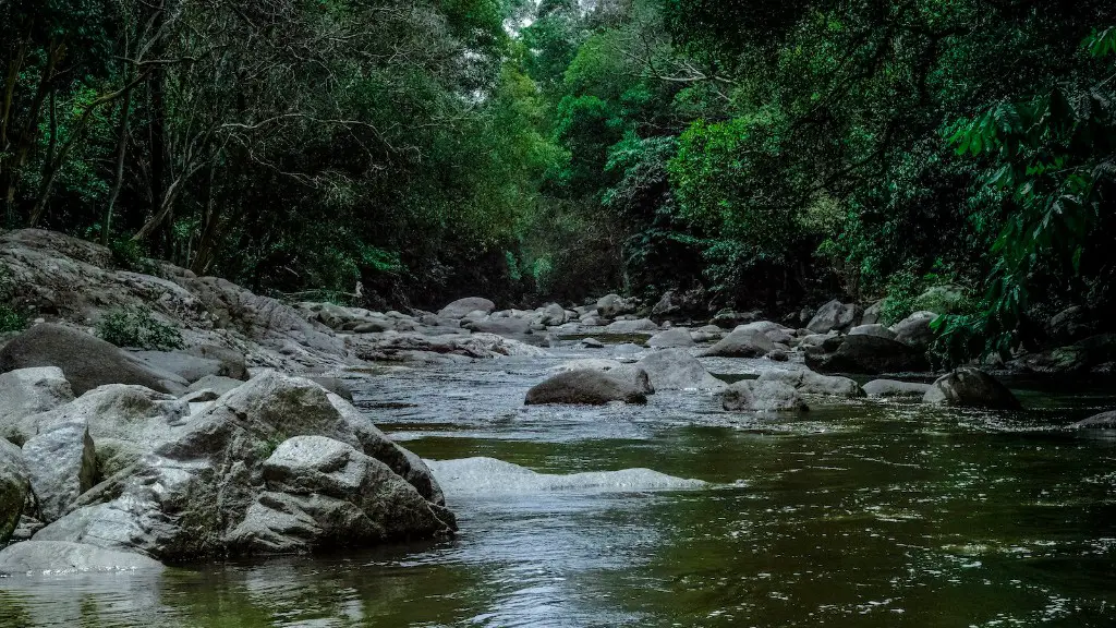 What was the ganges river used for?