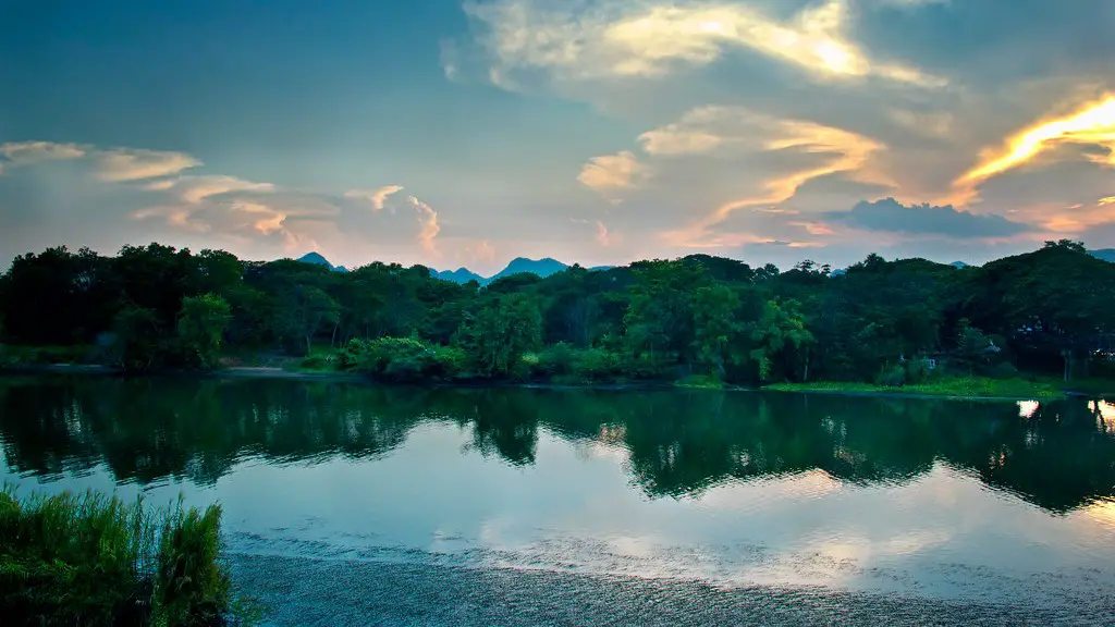 What feeds the amazon river?