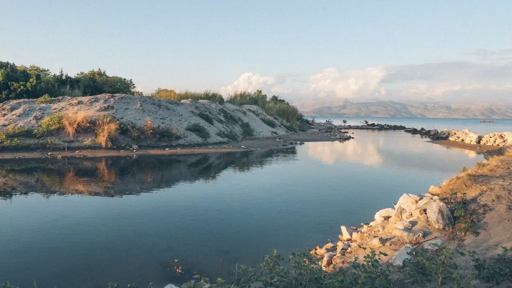 What caused the yellow river to dry?