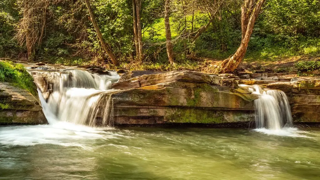 What country does the amazon river primarily flow through?