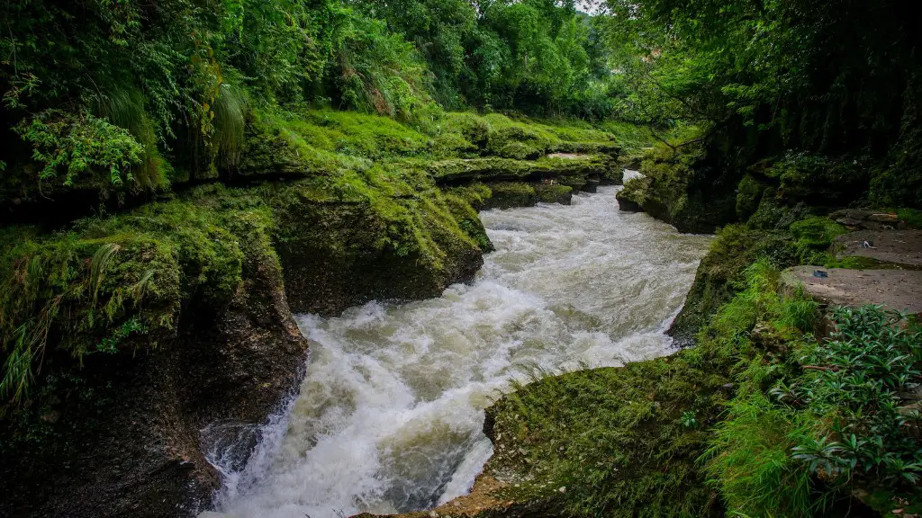 How was the congo river created?